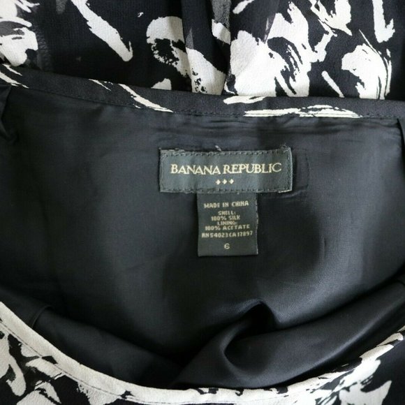 Banana Republic Womens Skirt 100% Silk Pleated 6 - Picture 6 of 6